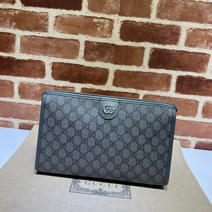 Gucci Ophidia GG Pouch in Supreme Canvas
