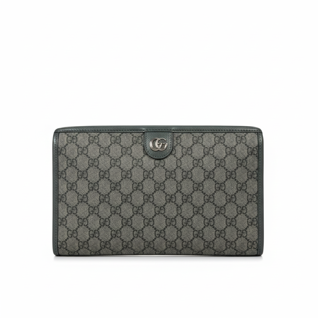 Gucci Ophidia GG Pouch in Supreme Canvas
