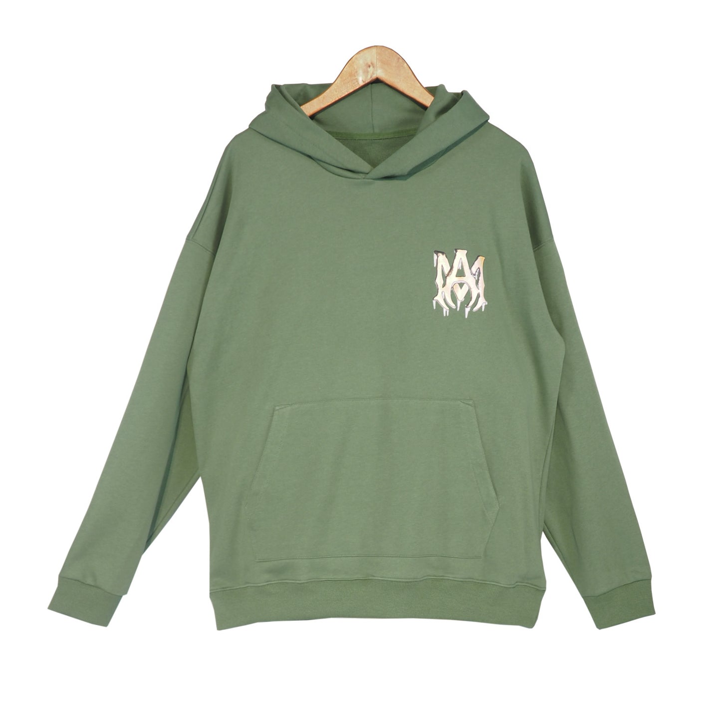 Amiri Watercolor MA Hoodie "Green"