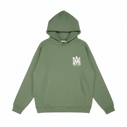 Amiri Watercolor MA Hoodie "Green"