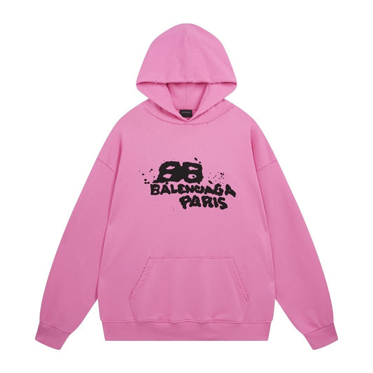 Balenciaga Hoodie "Pink-Black"