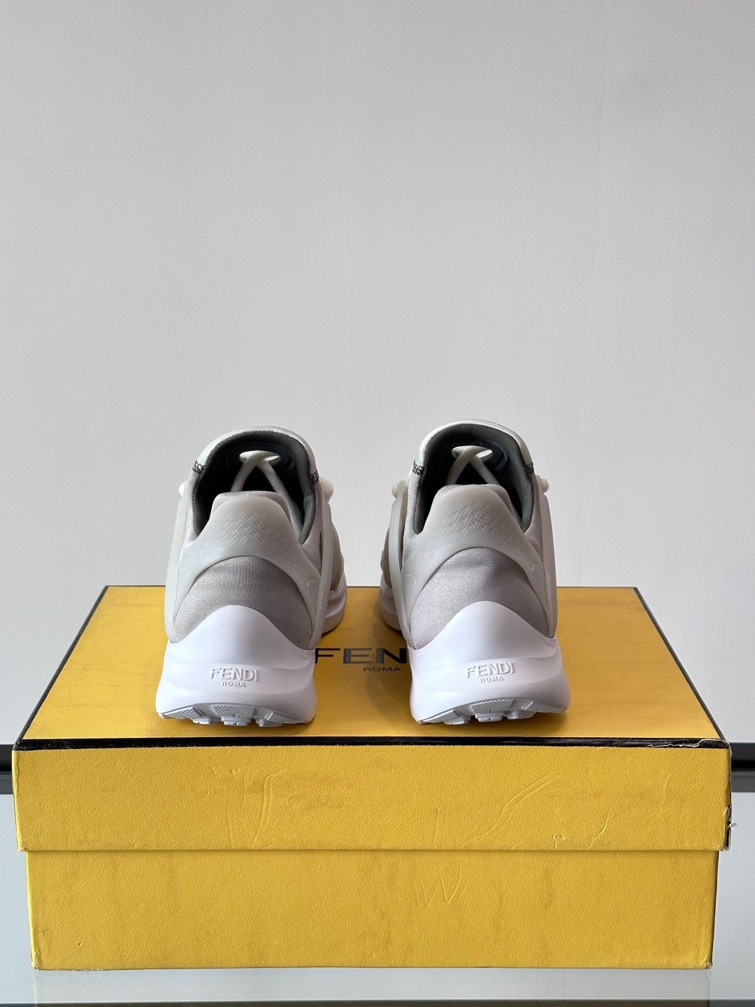 Fendi Tag Sneaker "Grey"