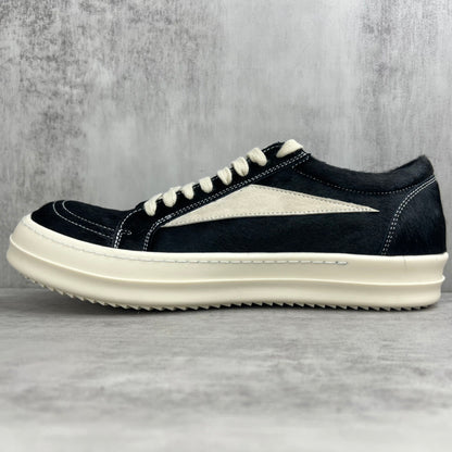 Rick Owens DRKSHDW Low "Black Fur"