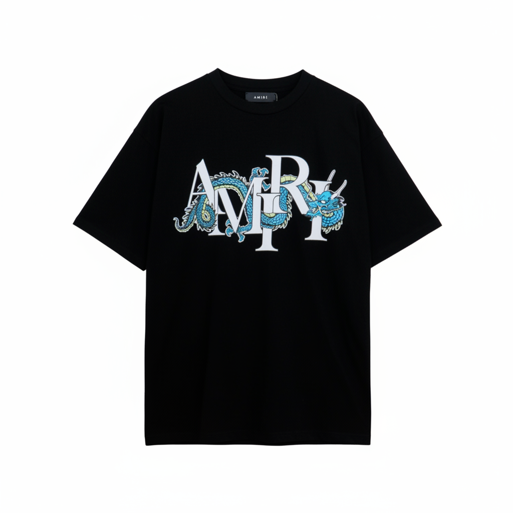 Amiri CNY Dragon T-Shirt "Black"