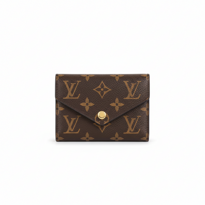 Louis Vuitton Victorine Wallet "Monogram Eclipse Canvas"