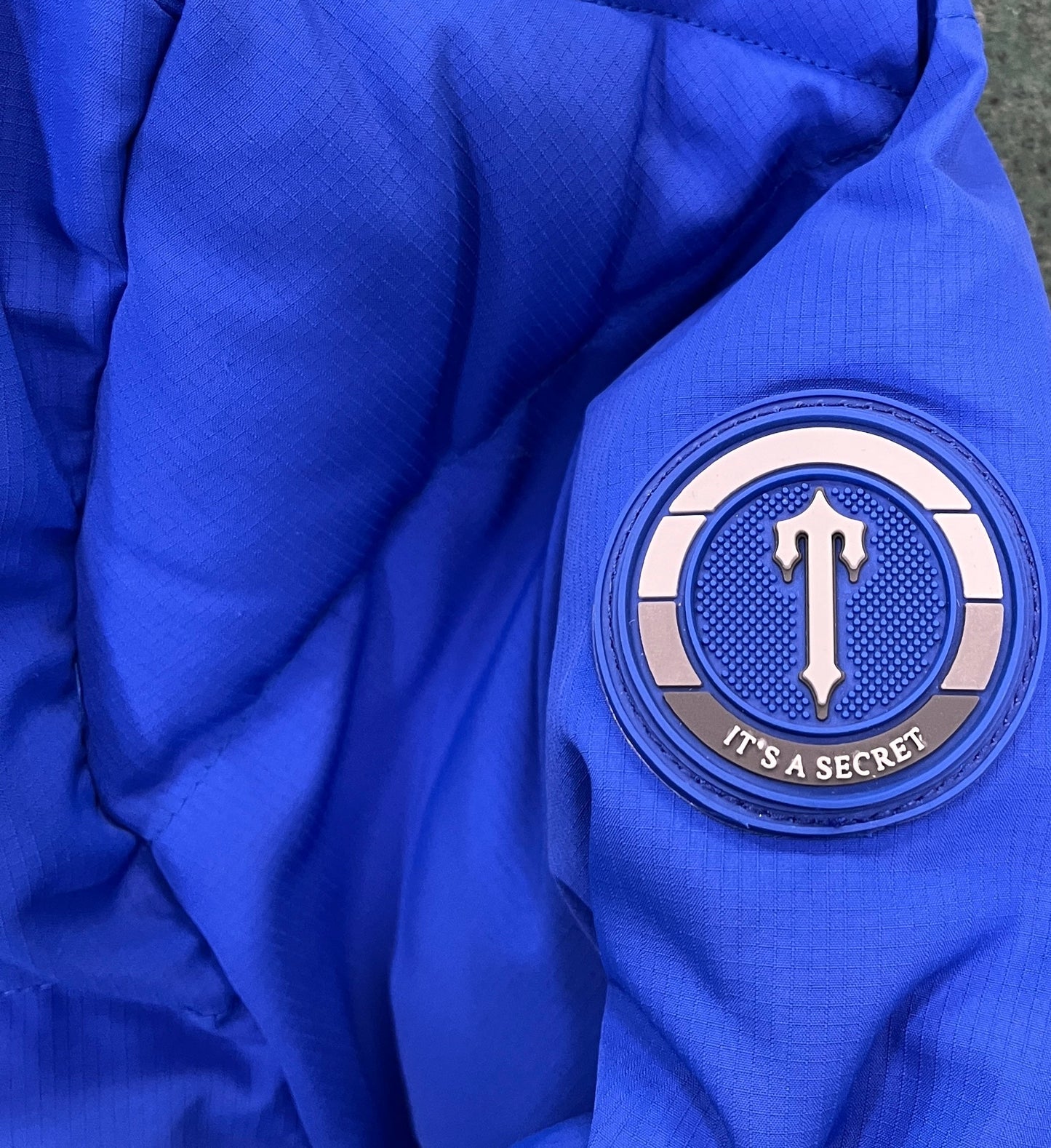 Trapstar Decoded Down Jacket "Blue"