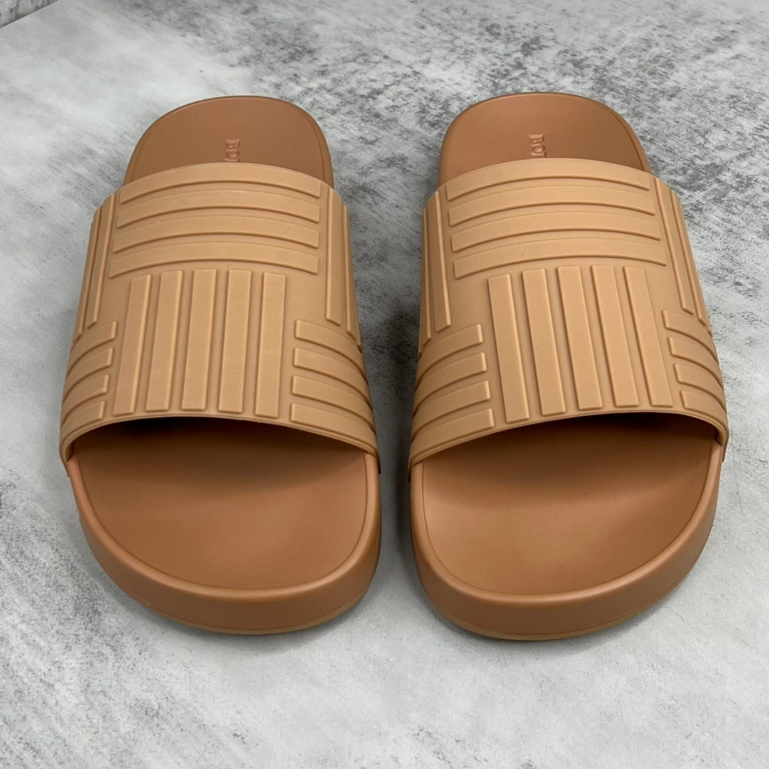 Bottega Veneta Slides "Camel"
