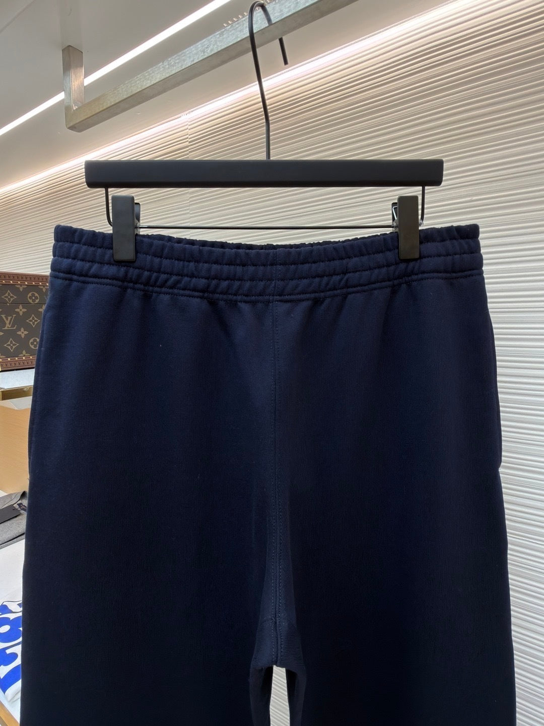 Burberry Cotton Jogging Pants "Navy Blue"