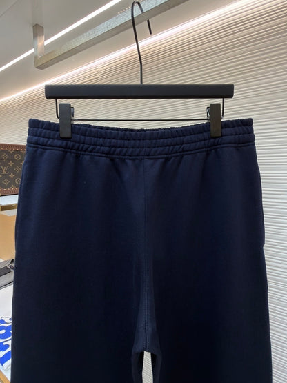 Burberry Cotton Jogging Pants "Navy Blue"