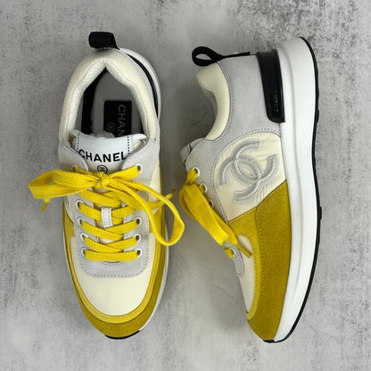 Chanel 22P Low "Grey-Beige-Yellow"