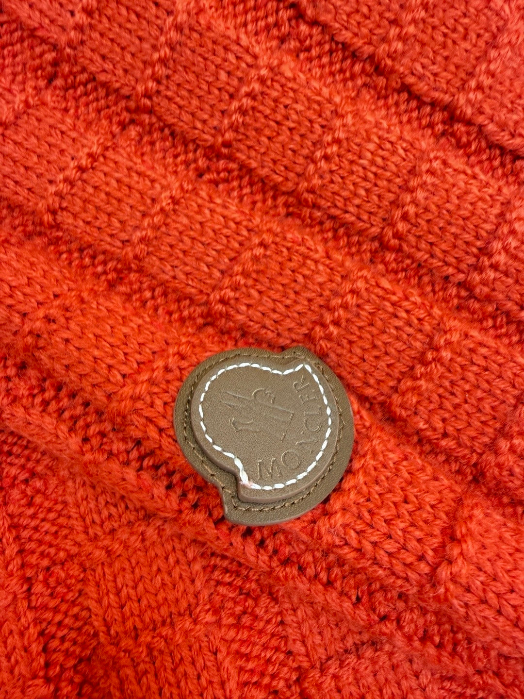 Moncler Wool & Cashmere Sweater "Red"