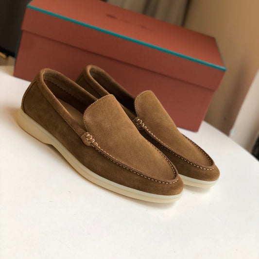 Loro Piana Summer Walk Loafers "Brown"