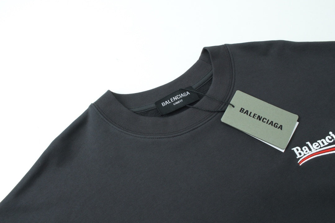 Balenciaga Political Campaign Sweatshirt "Dark Grey"