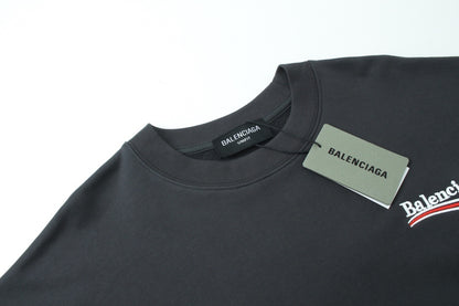 Balenciaga Political Campaign Sweatshirt "Dark Grey"