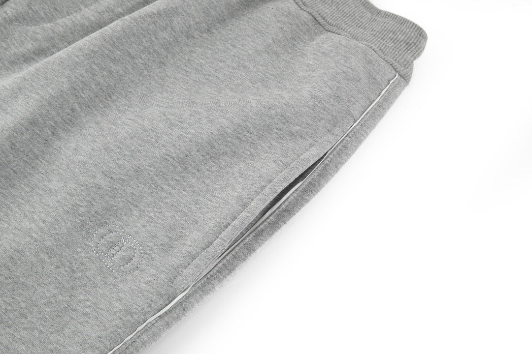 Dior Icons Track Pants "Gray Cotton Jersey"
