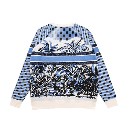 Dior Fantasy Sweater "White-Blue-Black"