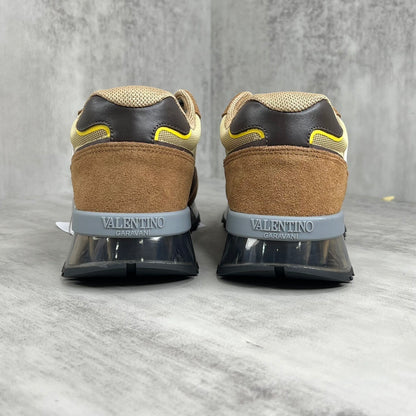 Valentino Garavani V-Logo "Brown-Beige-Yellow"