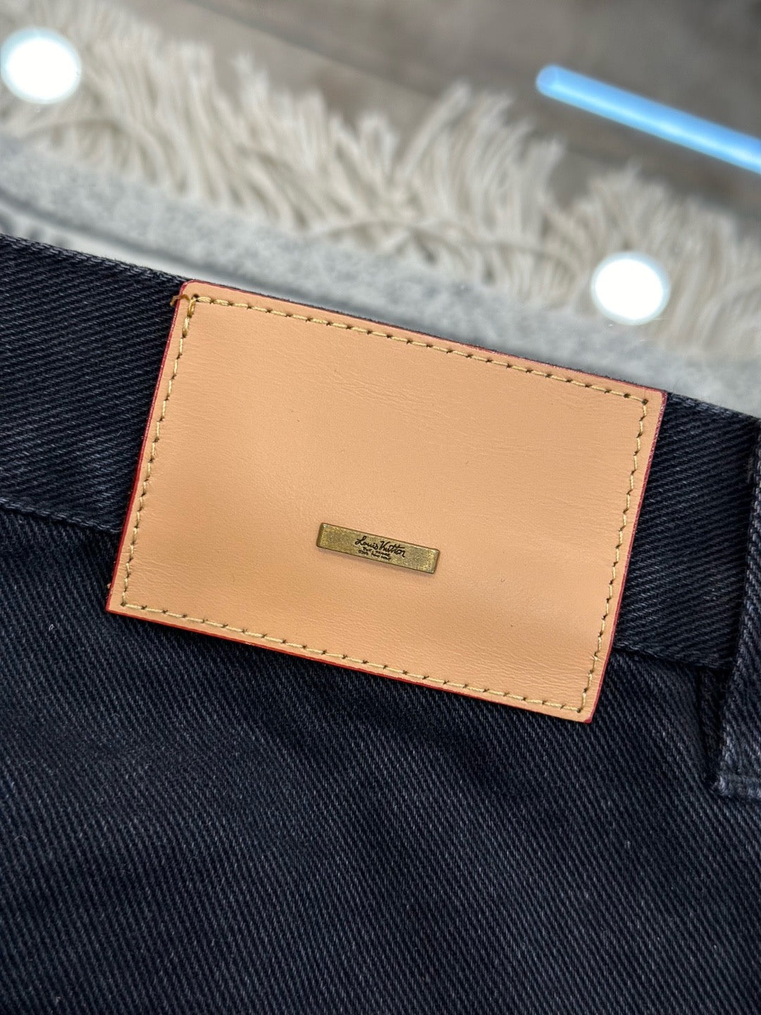 Louis Vuitton Denim Carpenter Shorts