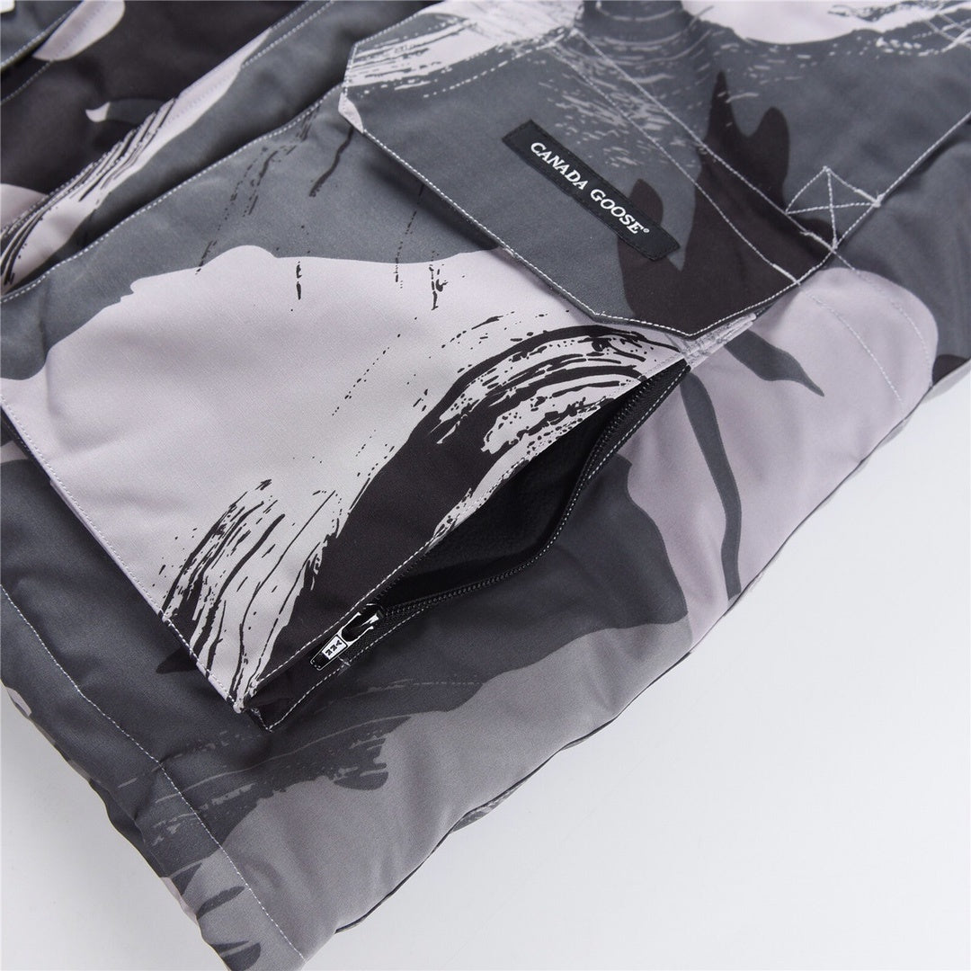 Canada Goose Expedition Down Jacket "Grey Camo"
