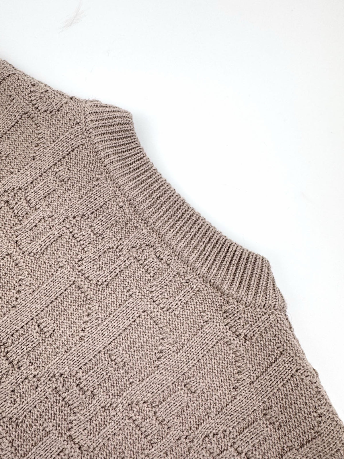 Dior Oblique Sweater "Beige Cotton-Blend Jersey"