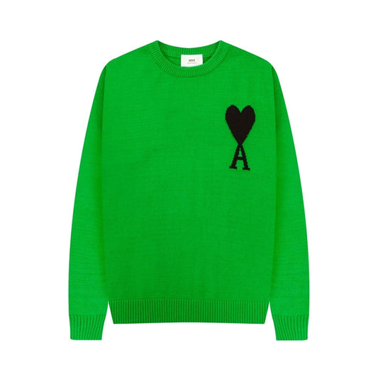 AMI Paris Ami De Coeur Sweater "Green"
