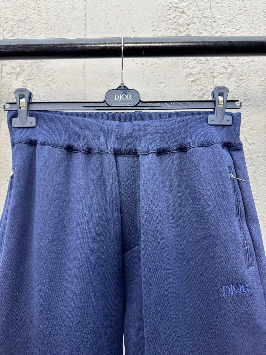 Dior Track Pants "Navy Blue Cahsmere and Cotton Knit"