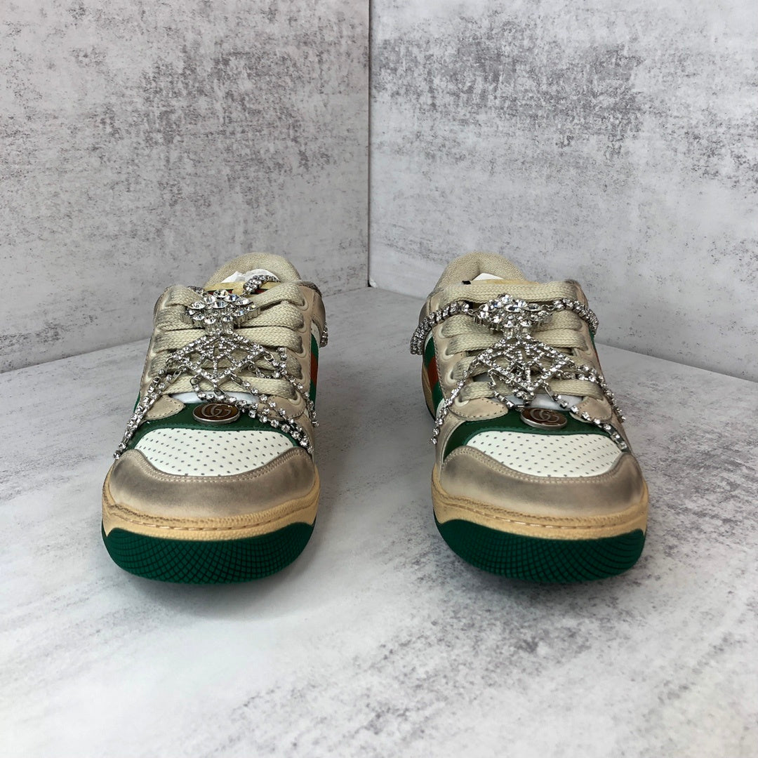 Gucci Screener "Green-White" Crystals