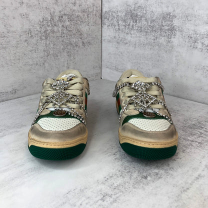 Gucci Screener "Green-White" Crystals