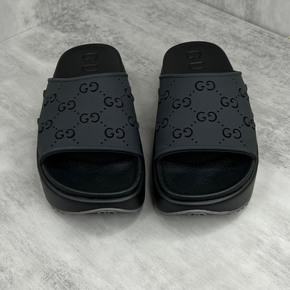 Gucci Slides "Black-Grey"
