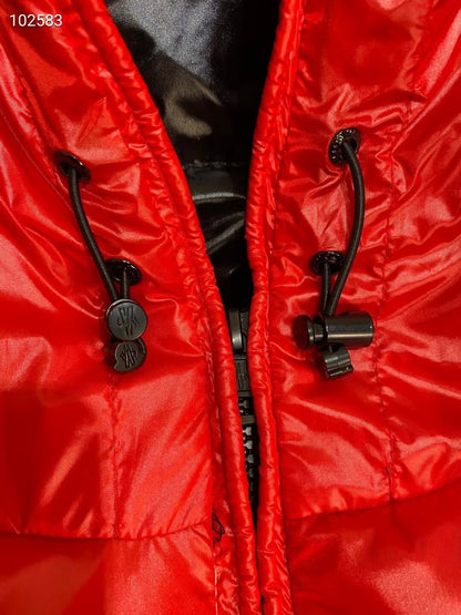 Moncler Agneaux Down Vest "Red"