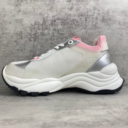 Louis Vuitton Run 55 "White-Silver-Pink"