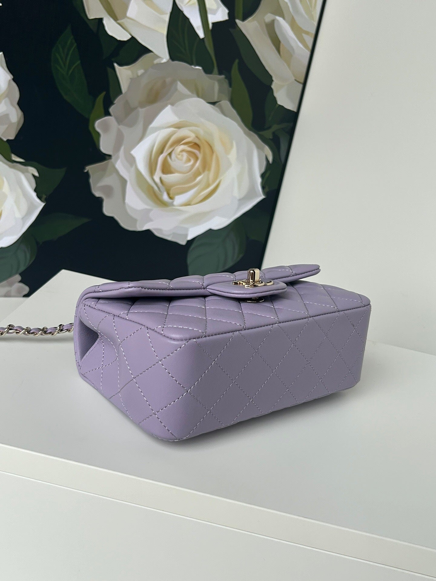 Chanel Large Flap Bag With Top Handle