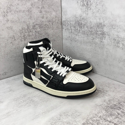 Amiri Skel Top High "Black-White"