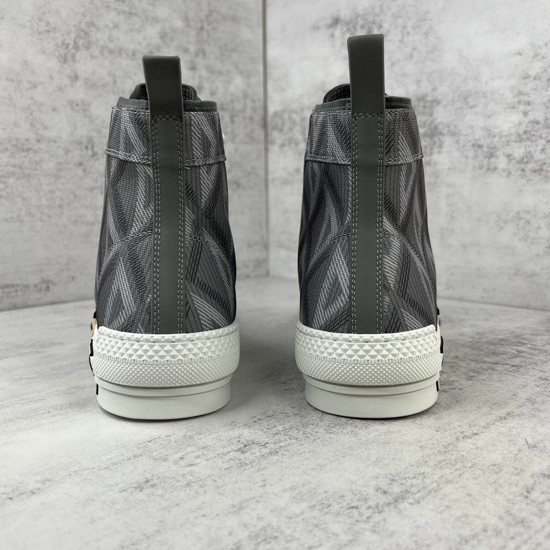 Dior B23 High-Top "Grey CD Diamonds"