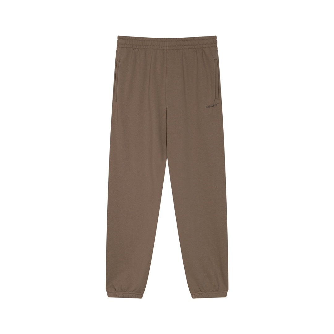 Off-White Trousers "Brown"