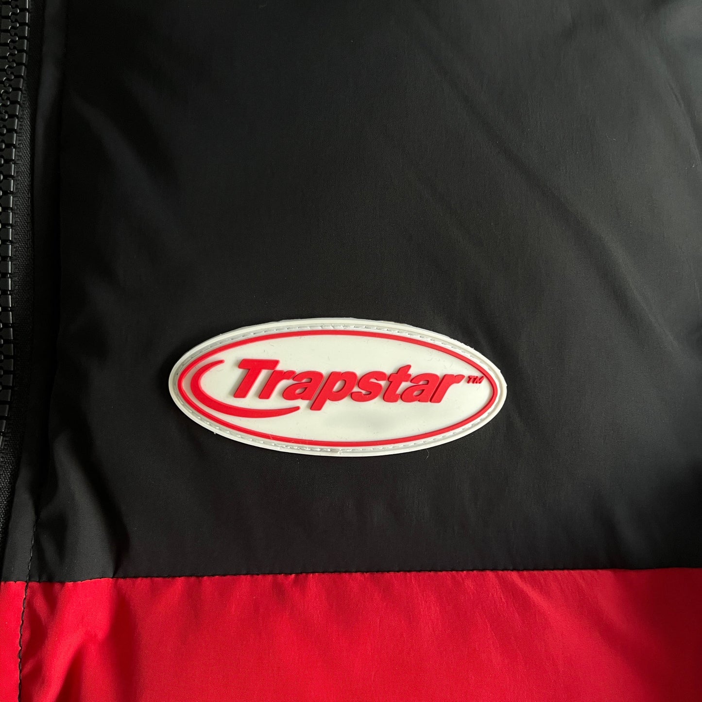 Trapstar Hyperdrive Down Jacket "Black-Red-White"
