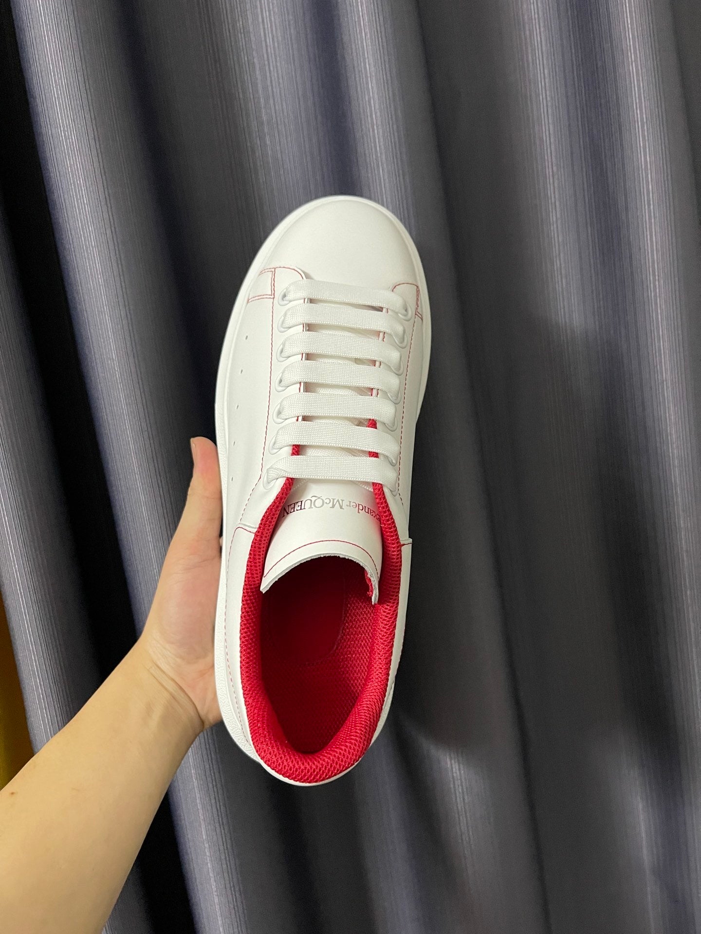 Alexander McQueen Oversized "White-Red"