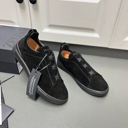 Zegna Triple Stitch "Black"