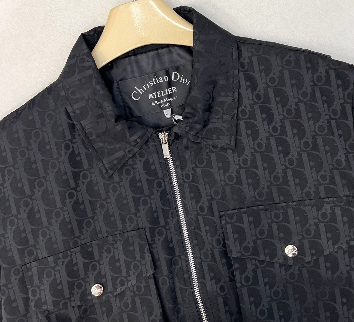 Dior Jacquard Jacket "Black"