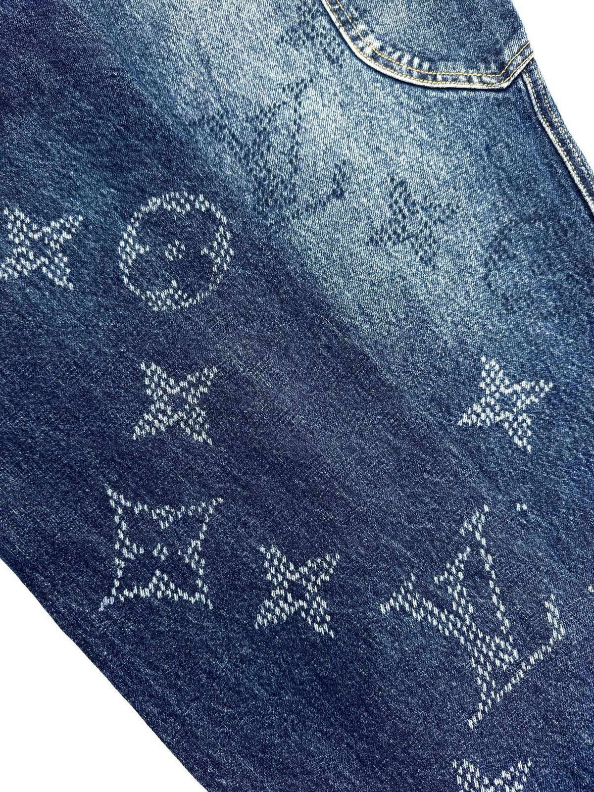 Louis Vuitto Monogram Denim Workwear Pants