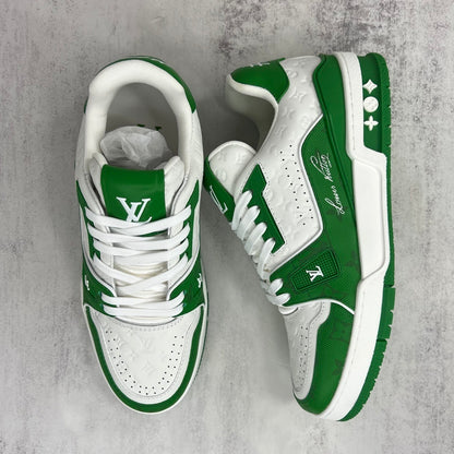Louis Vuitton Trainers "Green-White"