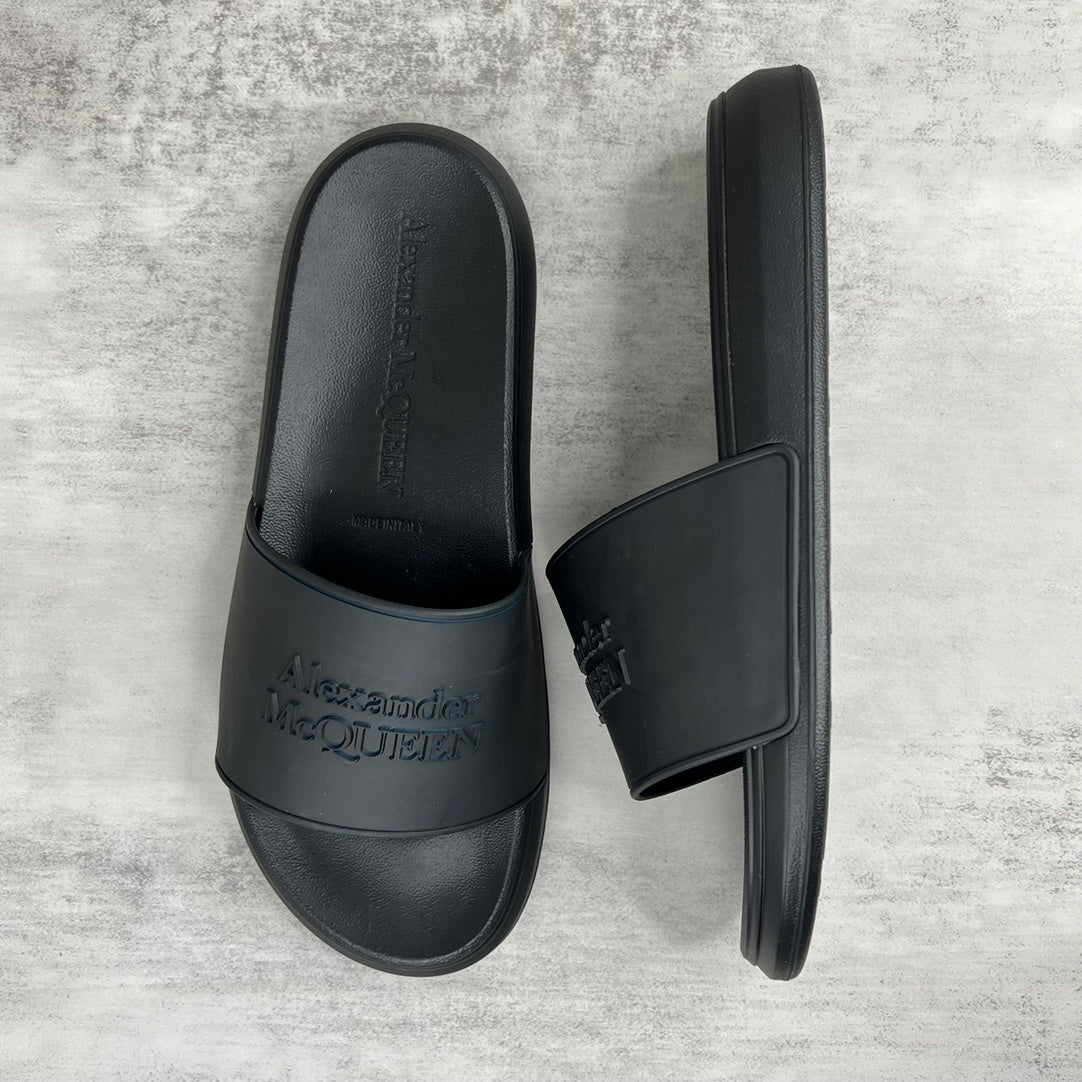 Alexander McQueen Slides "Black"