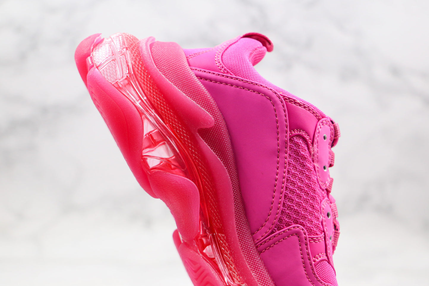 Balenciaga Triple S "Pink Clear Sole"