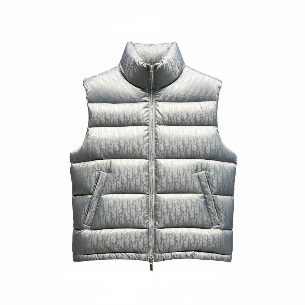Dior Oblique Down Vest "Grey"