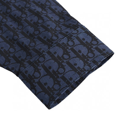 Dior Monogram Overshirt "Blue-Black"