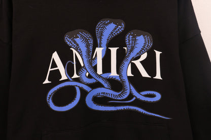 Amiri Poison Hoodie "Black-Blue"