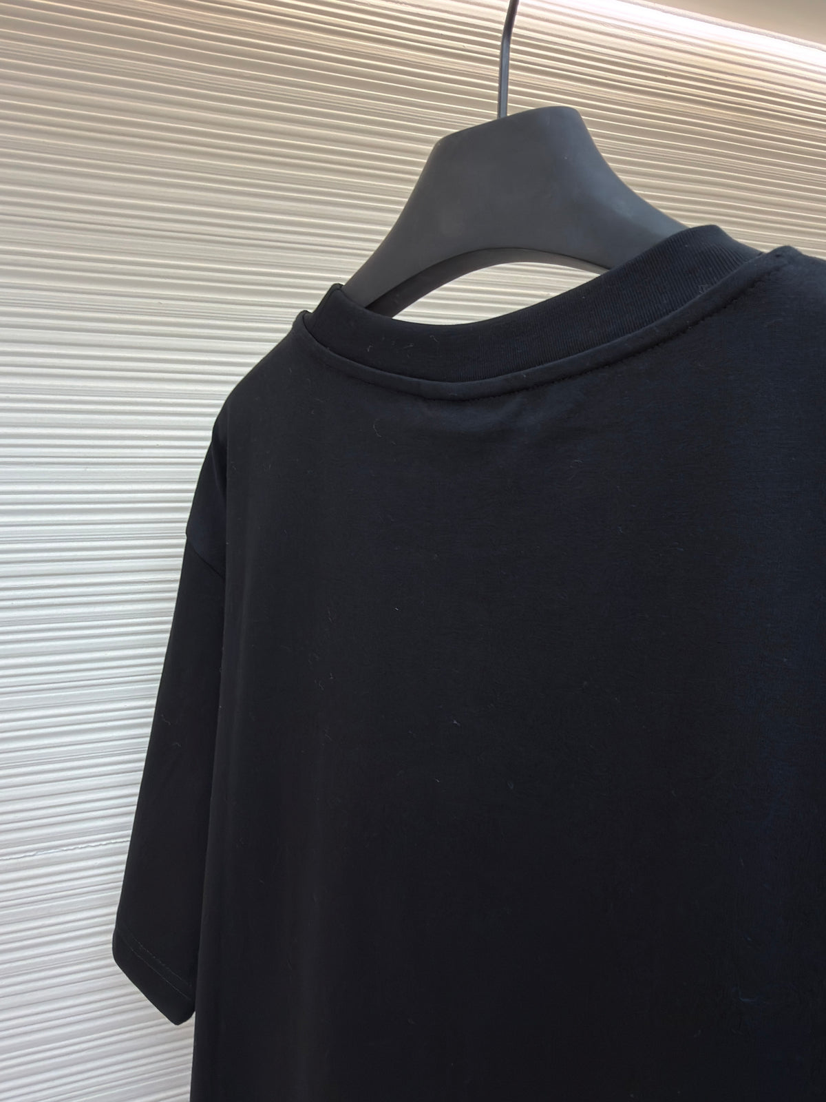 Gucci Cotton T-shirt with Muted Web "Black"