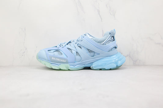 Balenciaga Track "Light Blue Clear Sole"