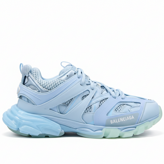 Balenciaga Track "Light Blue Clear Sole"