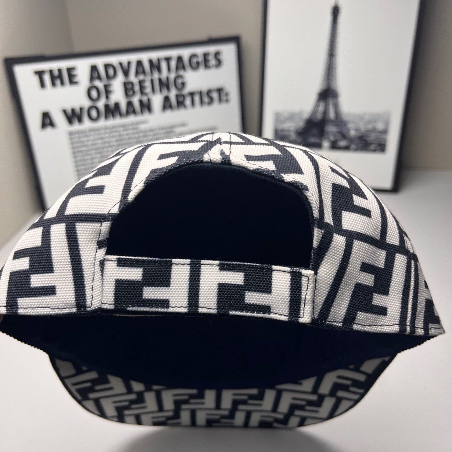 Fendi FF Cotton Baseball Cap